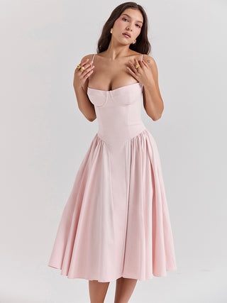 Siena Classic Sleeveless  Midi Dress