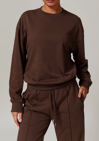 Knitted Long Sleeve Sports Sweater