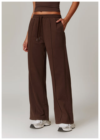High Waist Straight Sports Pants