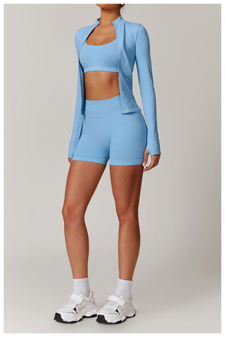 High-Waisted Sport Performance Shorts