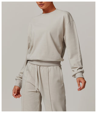 Knitted Long Sleeve Sports Sweater