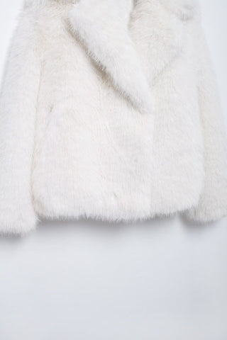Loose Casual Faux Fur Coat