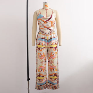 Silva Backless Wide Print Set