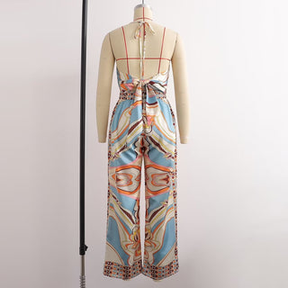 Silva Backless Wide Print Set