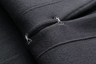 Brushed Knit Loose Sleeve Knitted Jacket