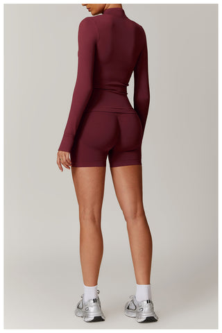 High-Waisted Sport Performance Shorts