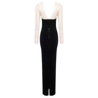Stellar Night Velvet Long Dress
