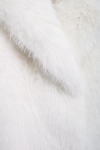 Loose Casual Faux Fur Coat