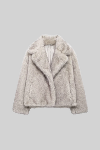 Loose Casual Faux Fur Coat
