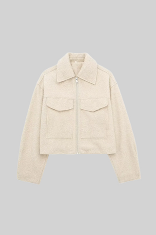 Short Teddy Fleece Jacket