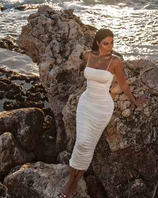 Elena Sleeveless Backless Long Dress