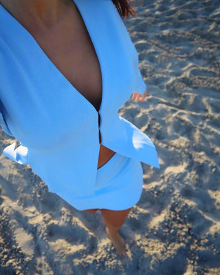 Brushed Knit Mini Skirt