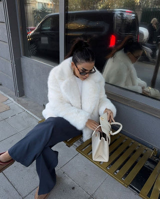 Loose Casual Faux Fur Coat