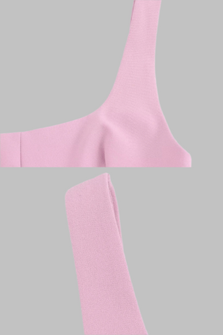 Sleeveless Pleated Mini Dress with Matching Shorts