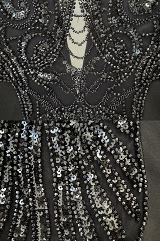 Embellished Back Cut-Out Blazer