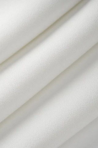 Two-Tone Blazer & Skirt Set – Black and White Contrast Tailored Jacket with Mini Skirt