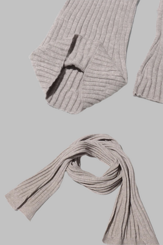 Cozy Luxe Ribbed Knit 3-Piece Set