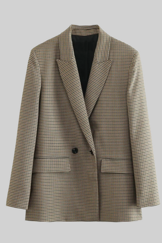 Oversized Elegance Double-Breasted Blazer