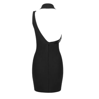 Giana Sleeveless  Backless Bandage Mini Dress